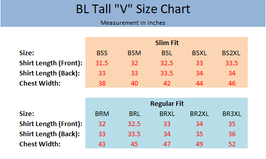 BL Tall "V"