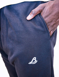 Ribbed Front Jogger