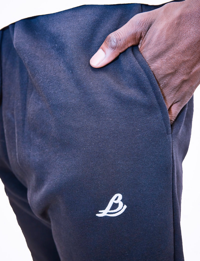 Ribbed Front Jogger